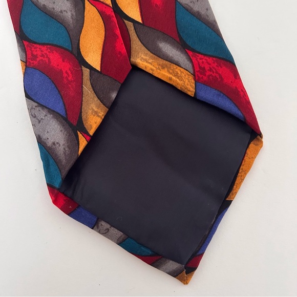 JERRY GARCIA PATTERNED SILK TIE - Picture 9 of 9